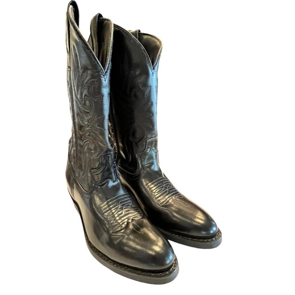 Laredo Other - Laredo Mens boots Black Cowboy Western  Sz 7 EW Resist NWOT
